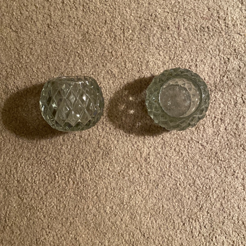 Party Lite Votive Glass Candle Holders
